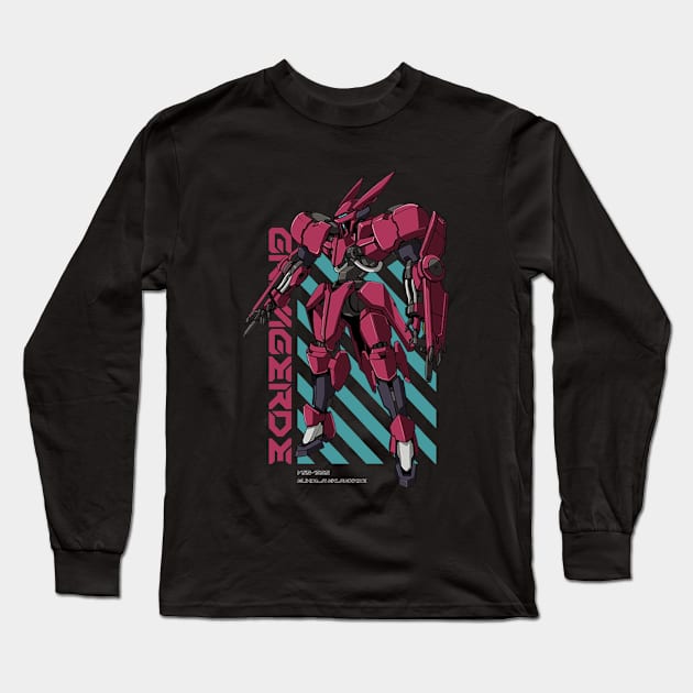 Gundam Grimgerde Long Sleeve T-Shirt by Shapwac12